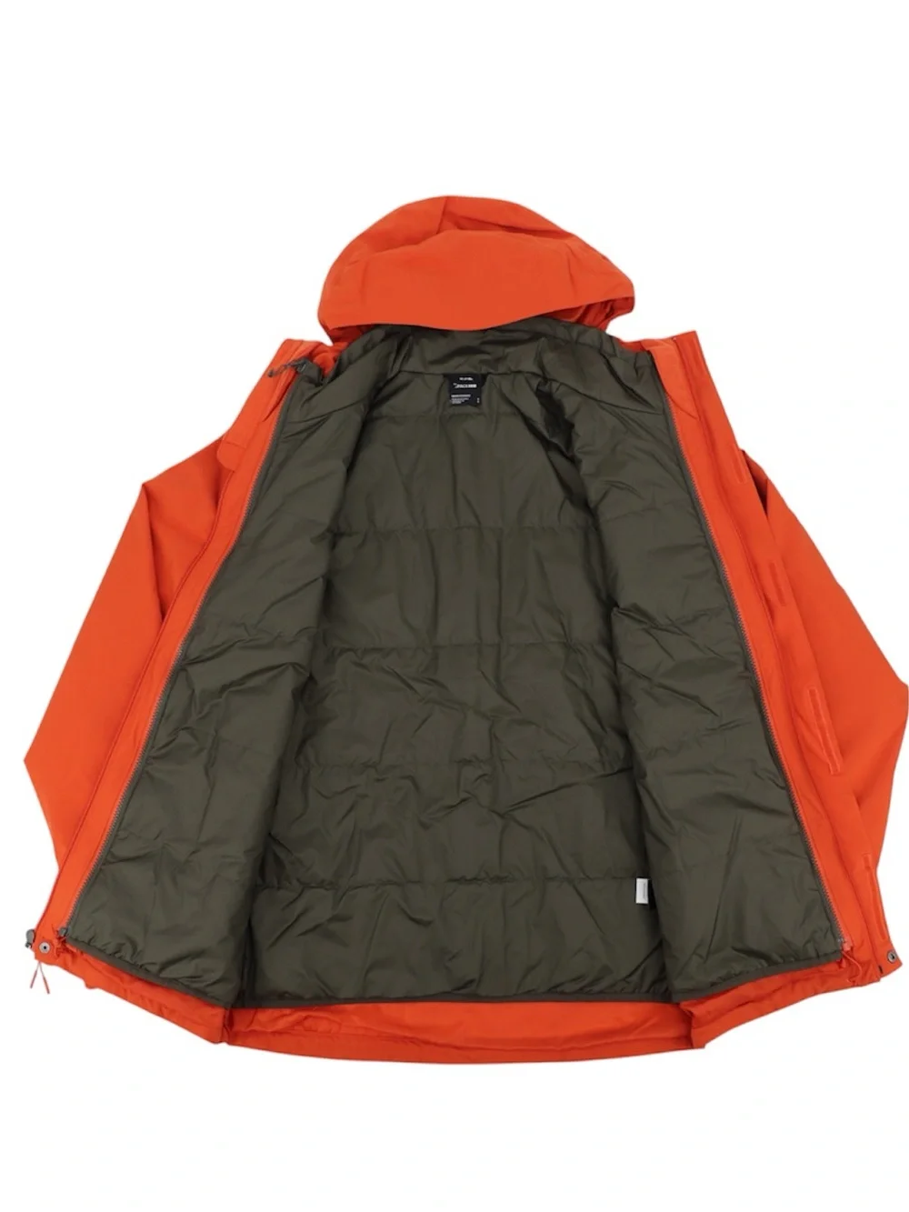 The North Face Men's XL Carto Tri-Climate Jacket Parka Burnt Ochre Green